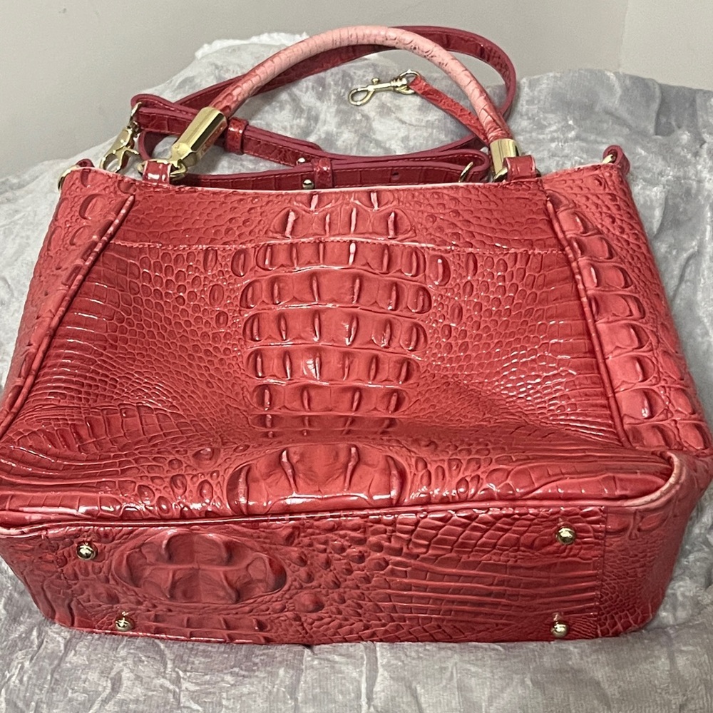 Brahmin Ruby Cherry Tree Melbourne Satchel Bag - image 9